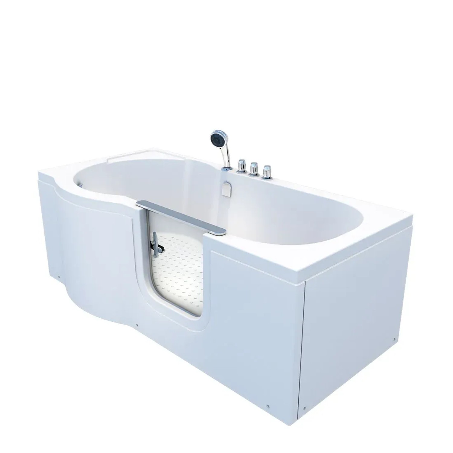 AquaVapore Seniorenwanne mit Tür S12-TH-R Badewanne 85x170cm