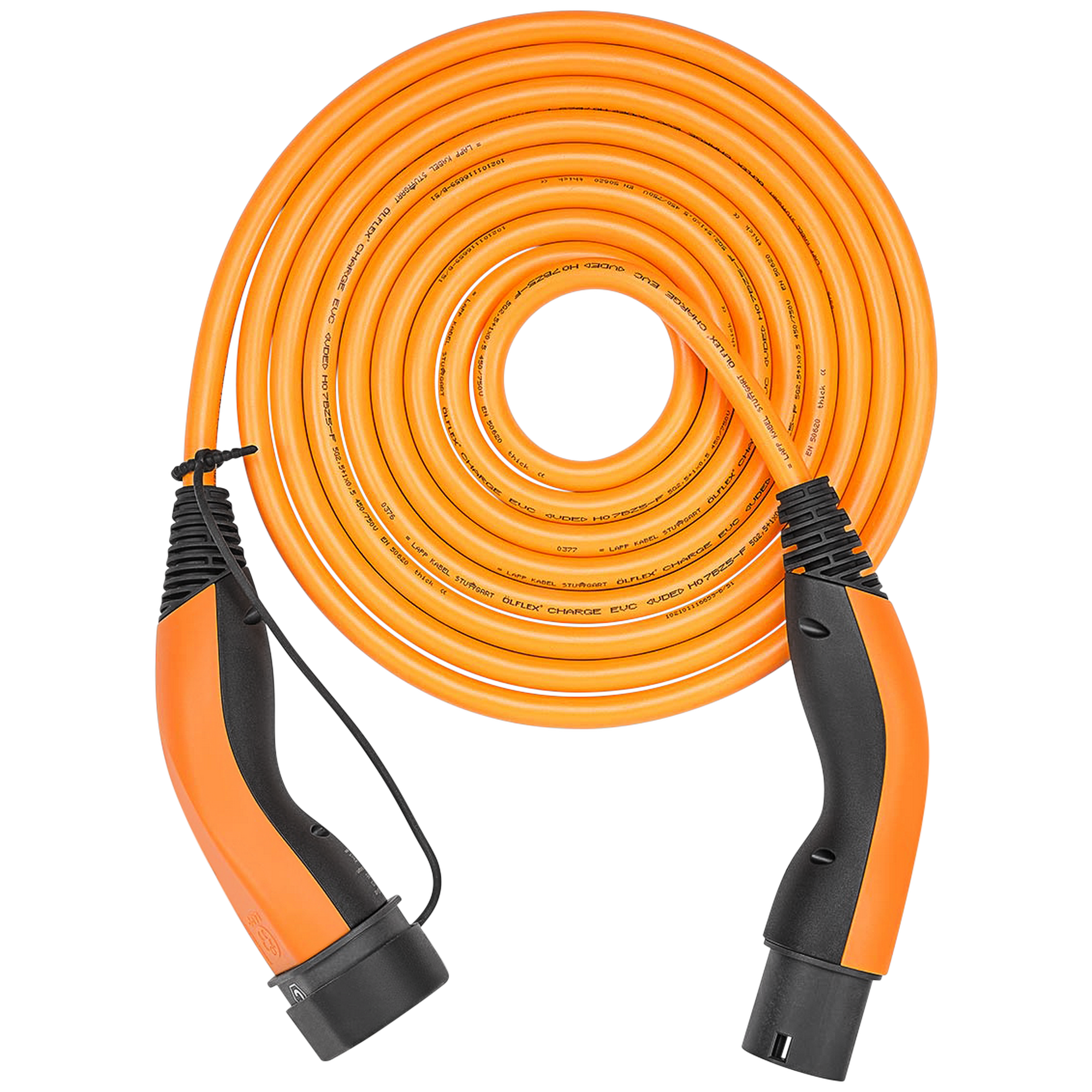 LAPP Komfort-Ladekabel 'Helix' Typ 2 für Elektro- und Hybridfahrzeuge bis zu 11 kW 5 m Bild 2