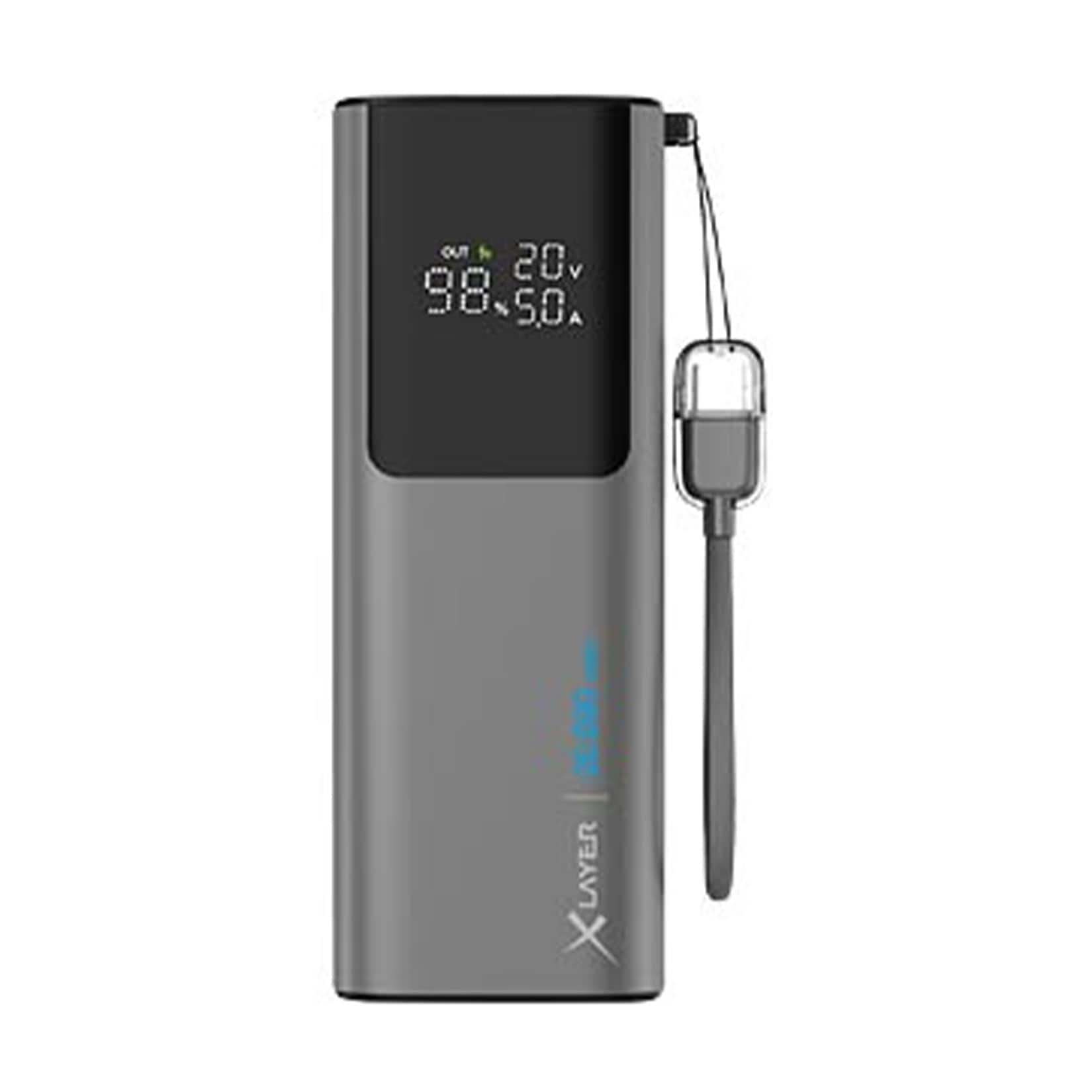 XLAYER 221151 - Powerbank, Li-Ion, 27000 mAh, USB-C, schwarz