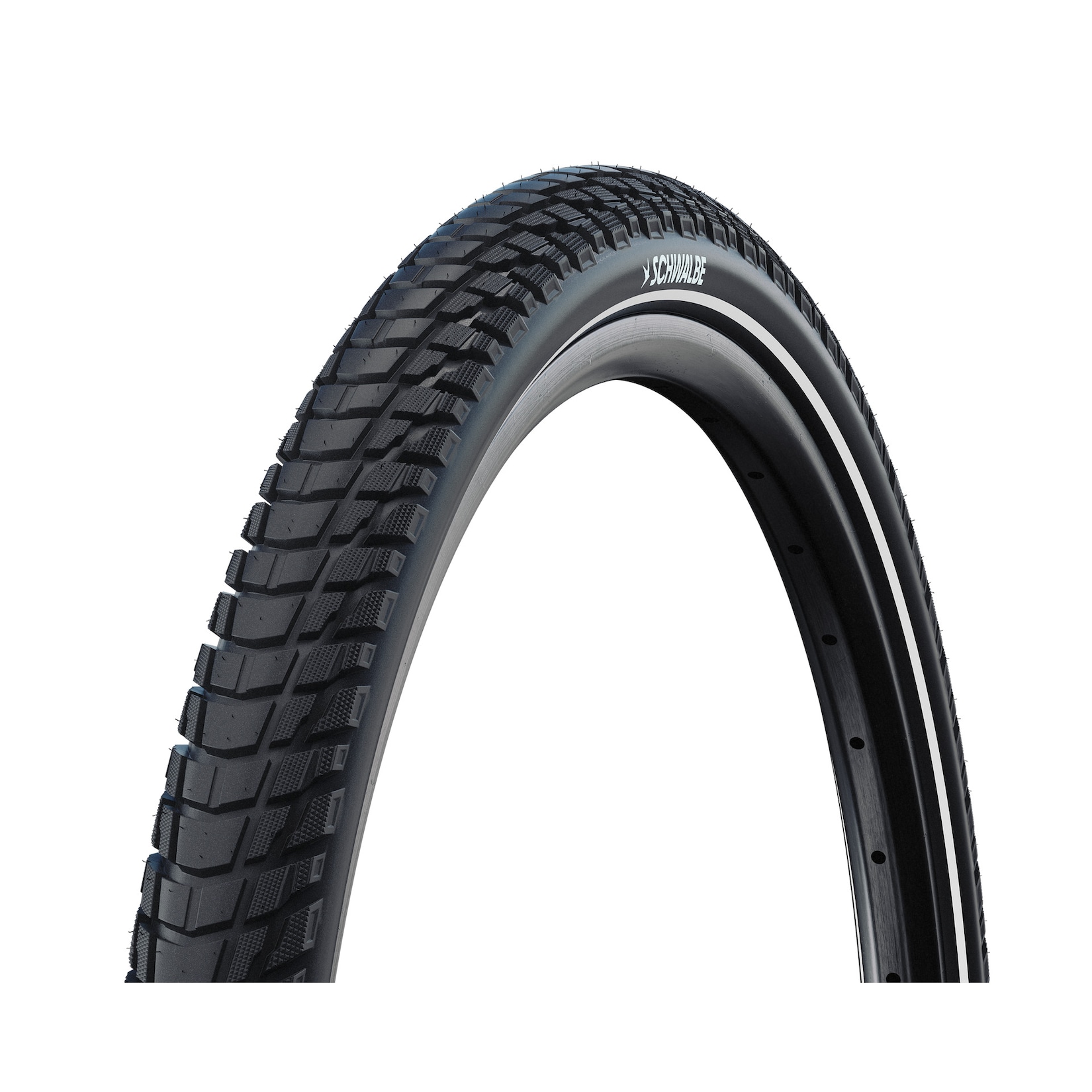 City - Fahrradreifen Marathon Plus Tour HS 619 2er-Set, 28x2.15" 55-622