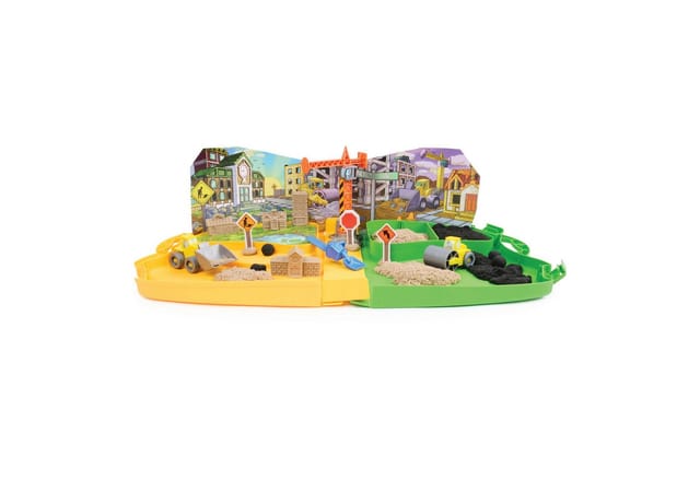 Kinetic Sand Construction Zone