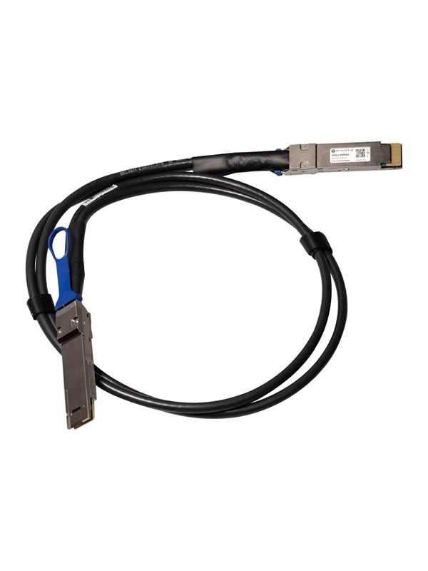 MikroTik 400GBase direct attach cable - 1 m - Schwarz