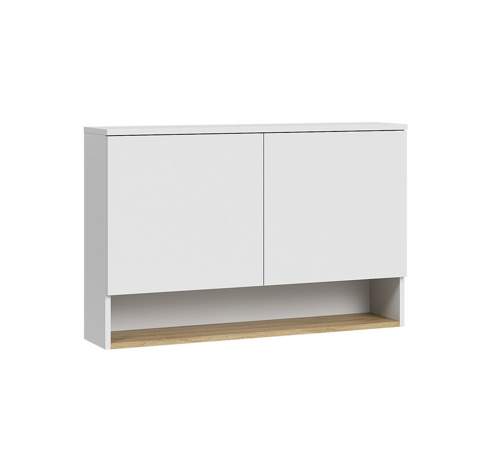 Vicco Hängeschrank Viktor, Weiß/Artisan-Eiche, 93.6 x 60 cm mit 2 Türen Bild 5