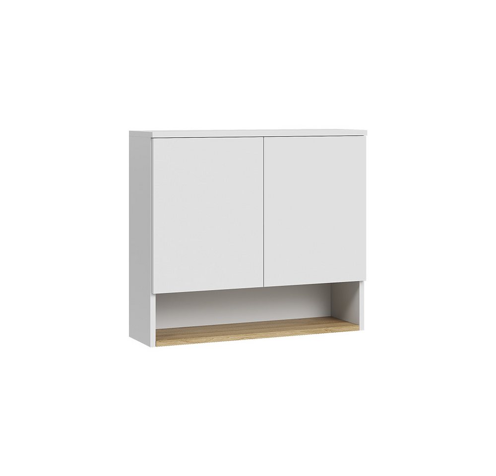 Vicco Hängeschrank Viktor, Weiß/Artisan-Eiche, 68 x 60 cm mit 2 Türen Bild 2