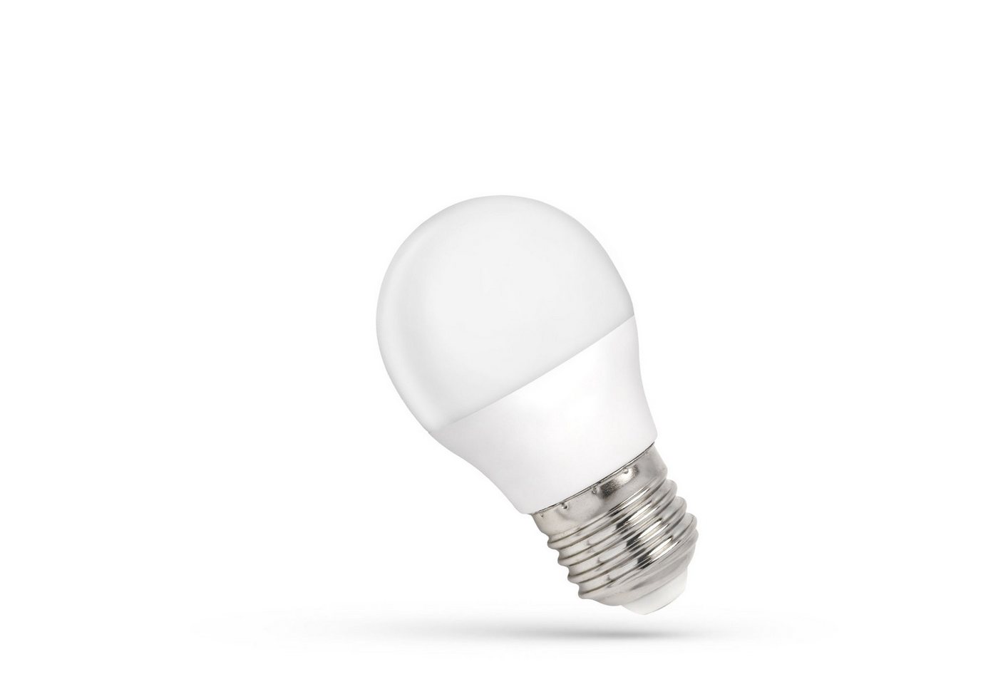 Spectrum LED-Leuchtmittel LED E27 G45 1W = 10W Tropfenform 90lm 270° weiß 230V Kaltweiß 6000K, E27, Kaltweiß, Tropfen