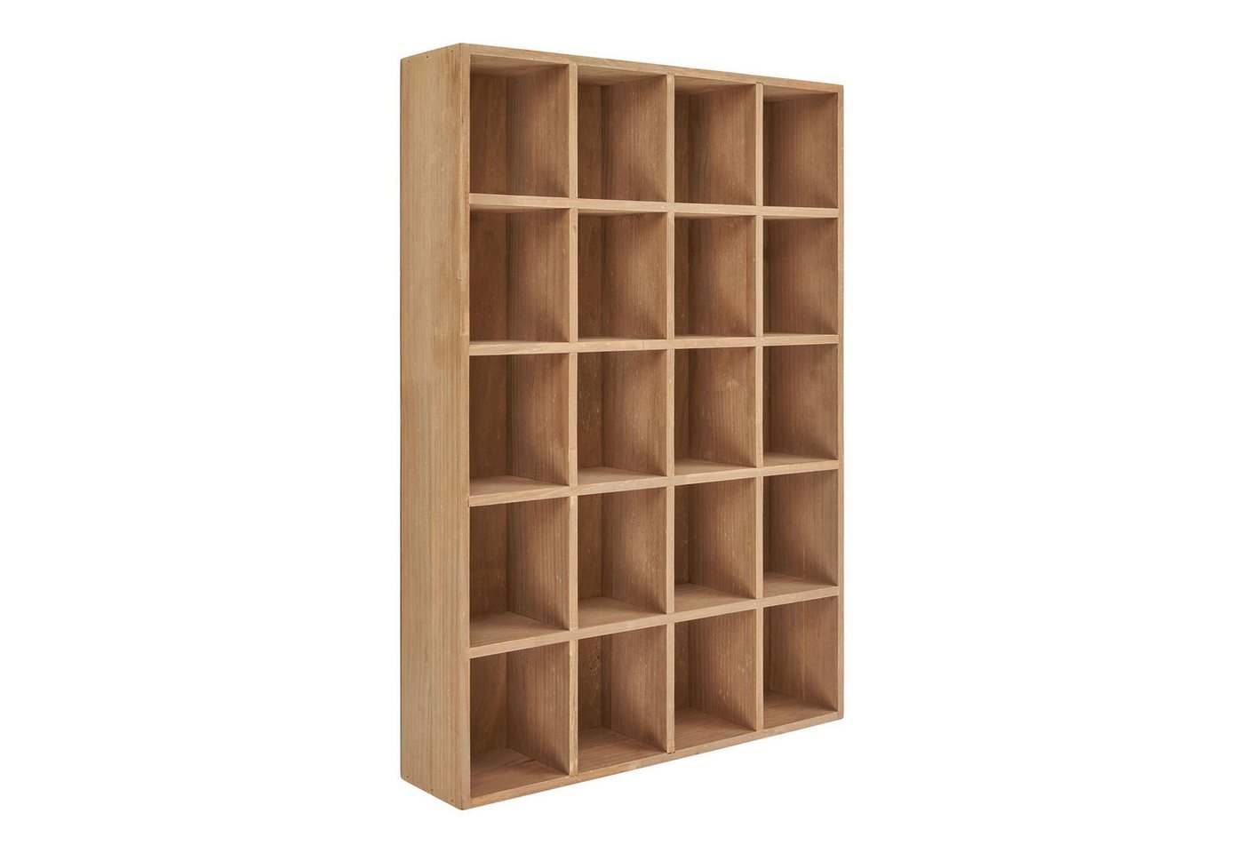 tinkaro Wandregal Kiefernholz 44x10x63 cm Natur, 1-tlg., Schlichtes Wandboard mit Ablagefläche zur Organisation der Räume Bild 3