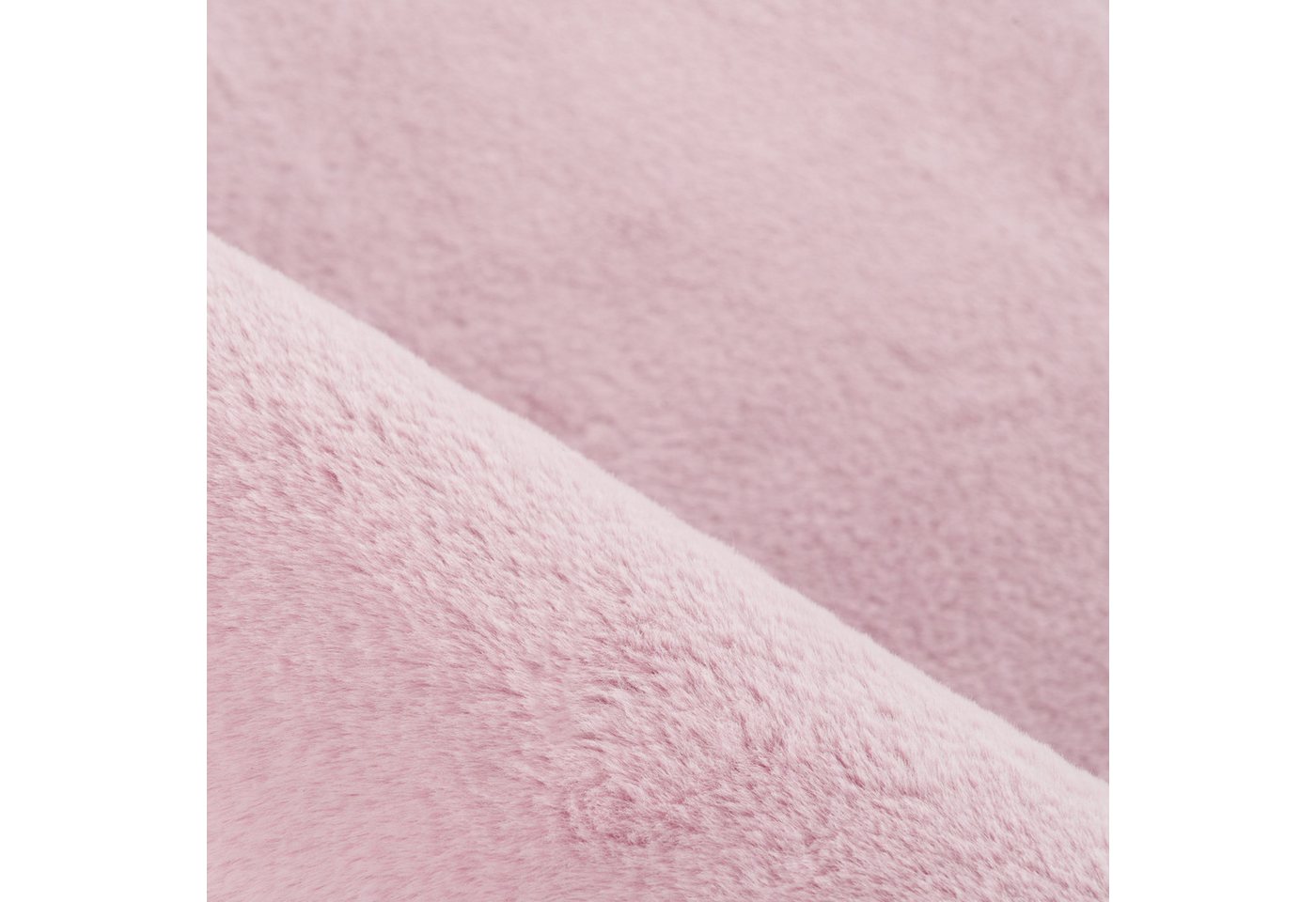 KADIMA DESIGN Teppich NECKAR Wohnzimmer Waschbar Schlafzimmer Wohnzimmerteppich Esszimmer, Läufer, Höhe: 22 mm, Rosa, 60x110 cm, Strapazierfähig Modern Esszimmerteppich Waschbar Bild 3