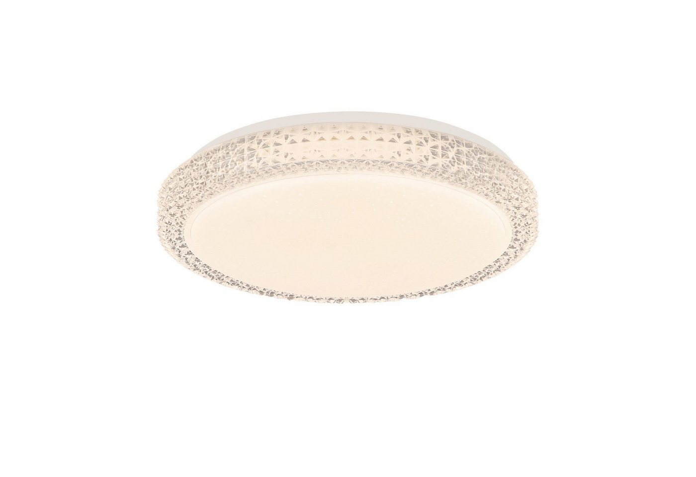 Nettlife LED Deckenleuchte Dimmbar Sternhimmel Weiß 30CM mit Fernbedienung Deckenlampe, LED fest integriert, Neutralweiß, Kaltweiß, Warmweiß, internes Netzteil Bild 4