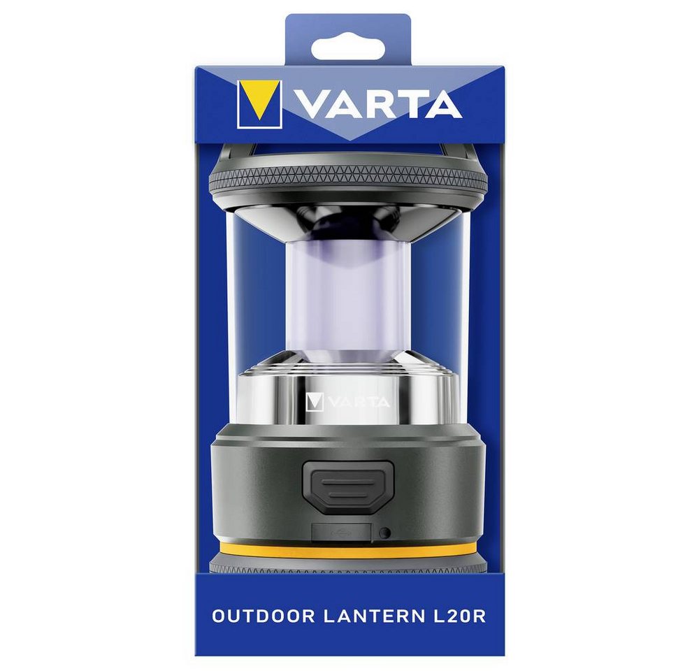 VARTA LED Laterne Outdoor-Sportlaterne L20R LED Camping-Laterne 420 lm akkubetrieben 400