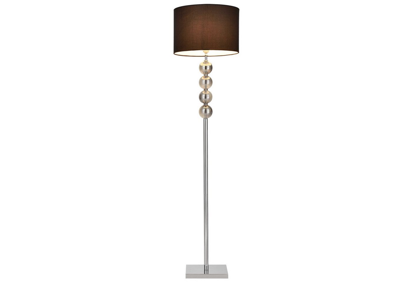 lux.pro Stehlampe, ohne Leuchtmittel, »Spheridern« - 158cm - Schwarz - 1xE27 Bild 2