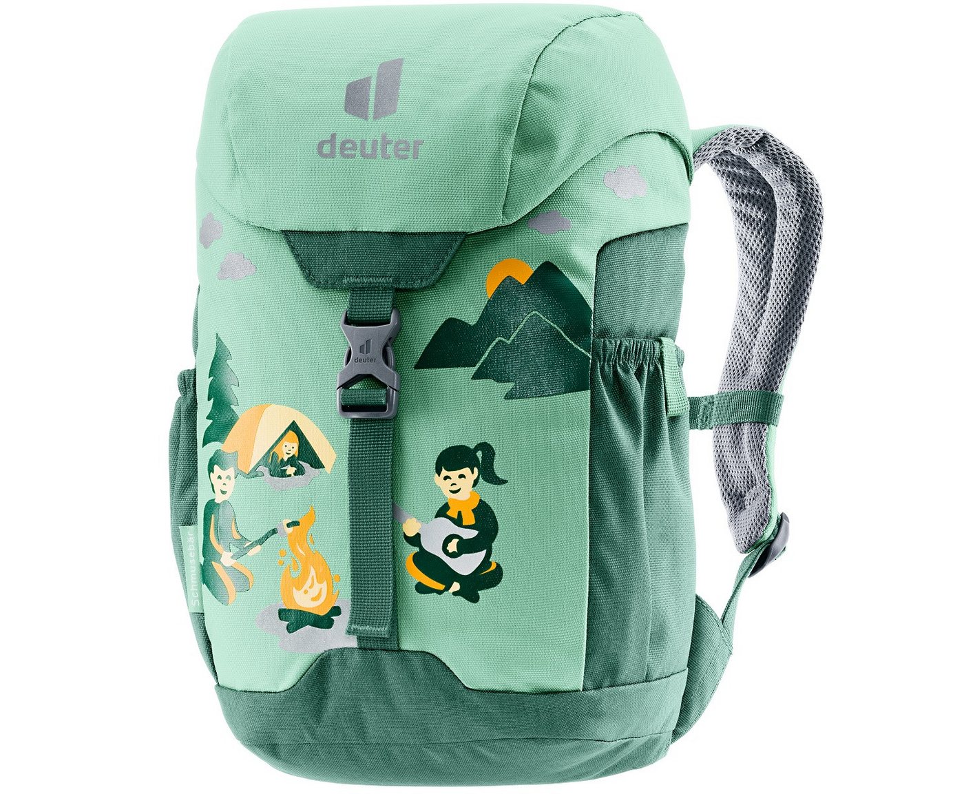 deuter Kinderrucksack SCHMUSEBÄR 8 L, für Kinder, mit 8 Liter Volumen, mit Reflektoren Bild 2