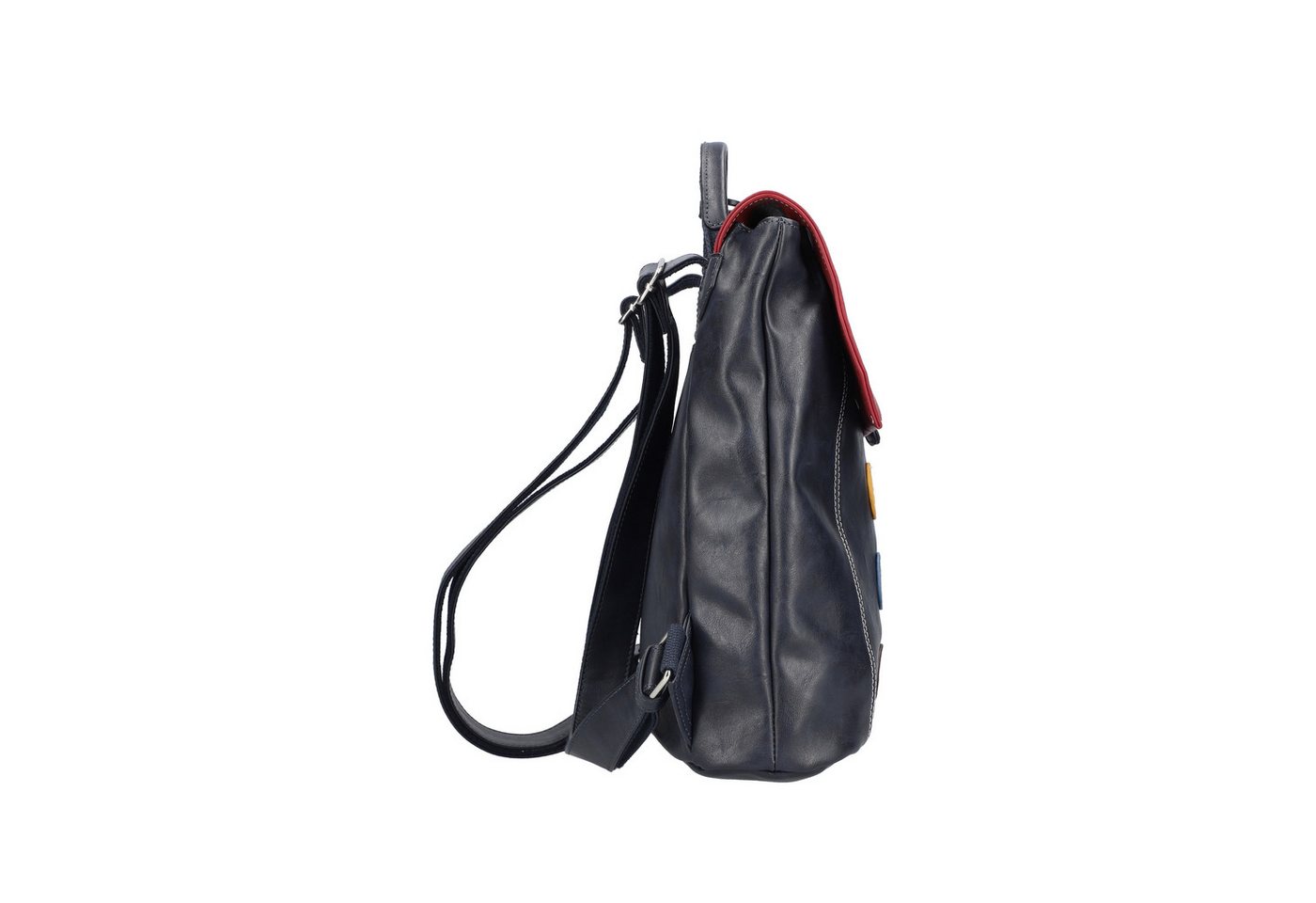 Rieker Cityrucksack, Freizeitrucksack, Shoppingrucksack mit bunten Akzenten Bild 3