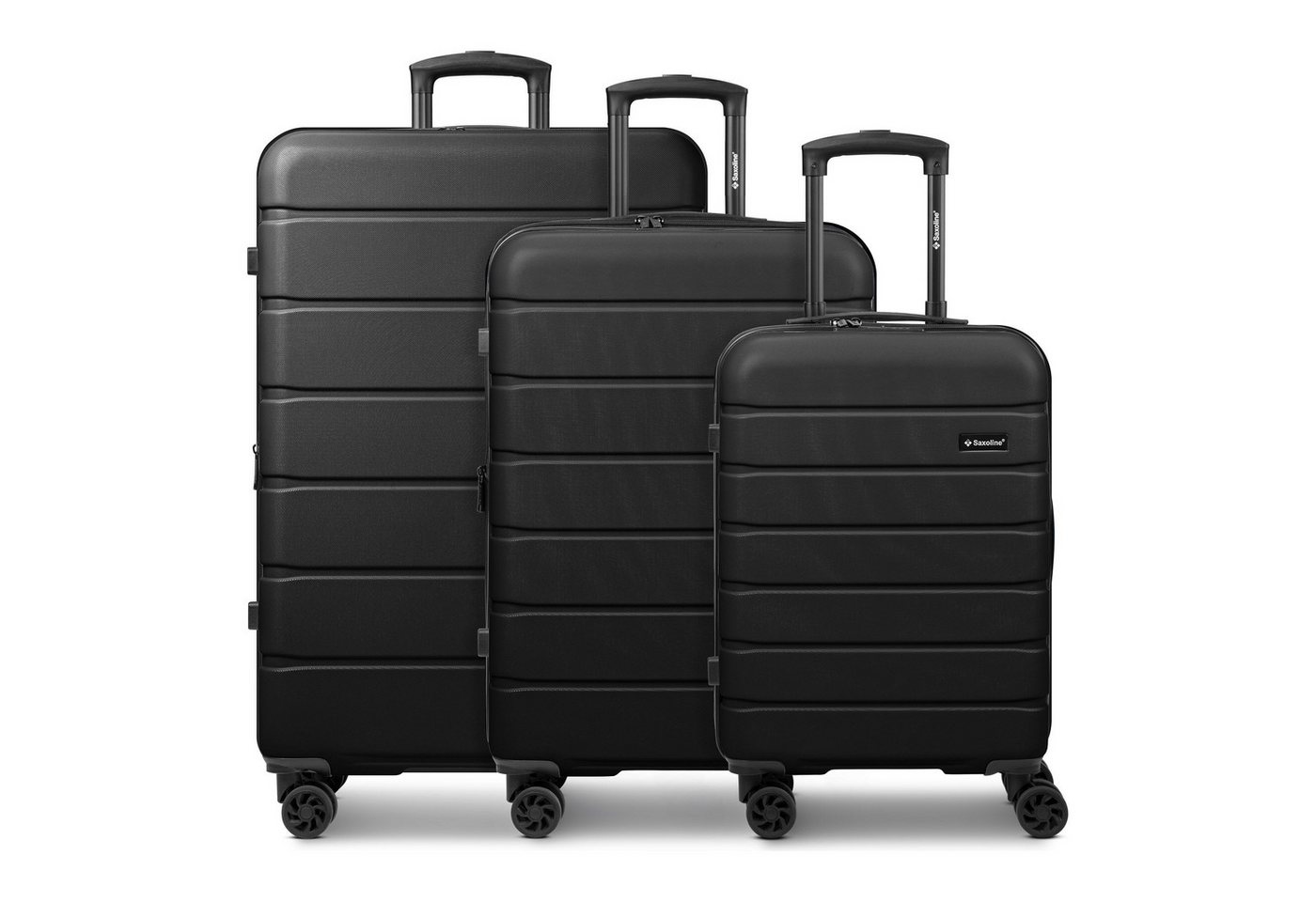 Saxoline® Trolleyset Miami, 4 Rollen, (3-teilig, 3 tlg), ABS Bild 2