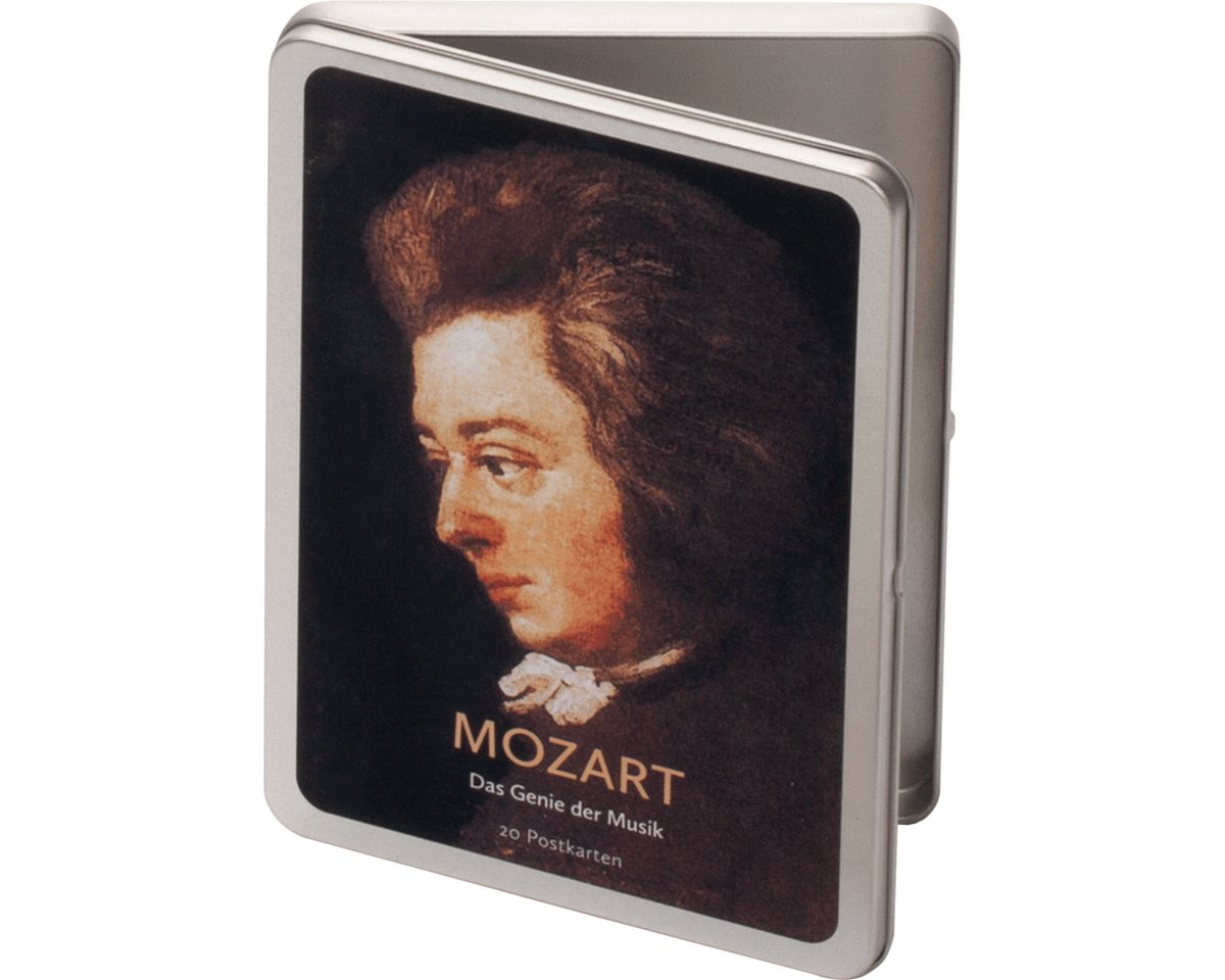 Postkarte Mozart: Das Genie der Musik, 20 Postkarten gedruckt auf Apfelpapier Bild 3