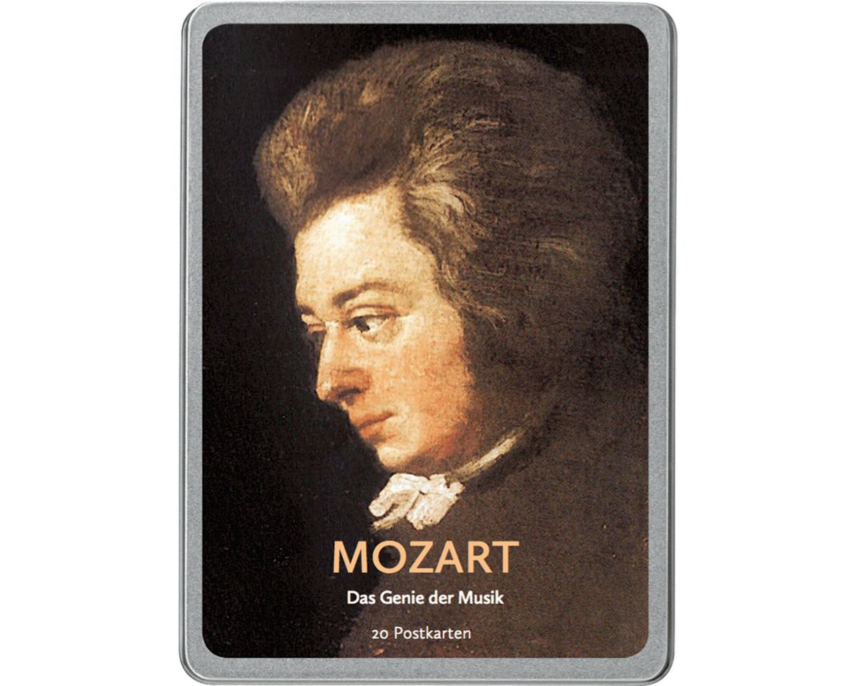 Postkarte Mozart: Das Genie der Musik, 20 Postkarten gedruckt auf Apfelpapier Bild 4