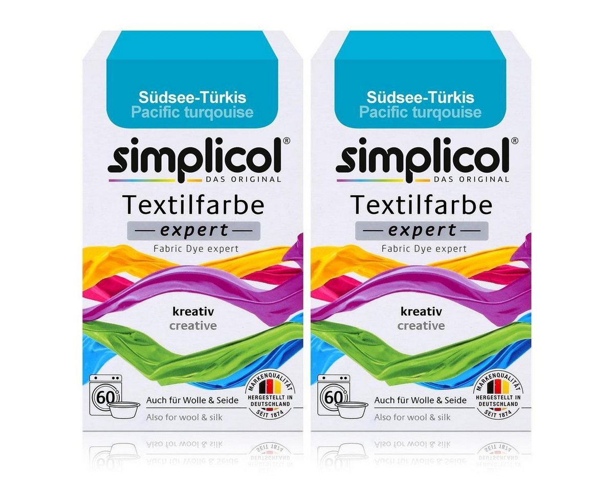 simplicol Textilfarbe Simplicol Textilfarbe expert Südsee-Türkis 150g - Farbe zum Färben (2e Bild 2