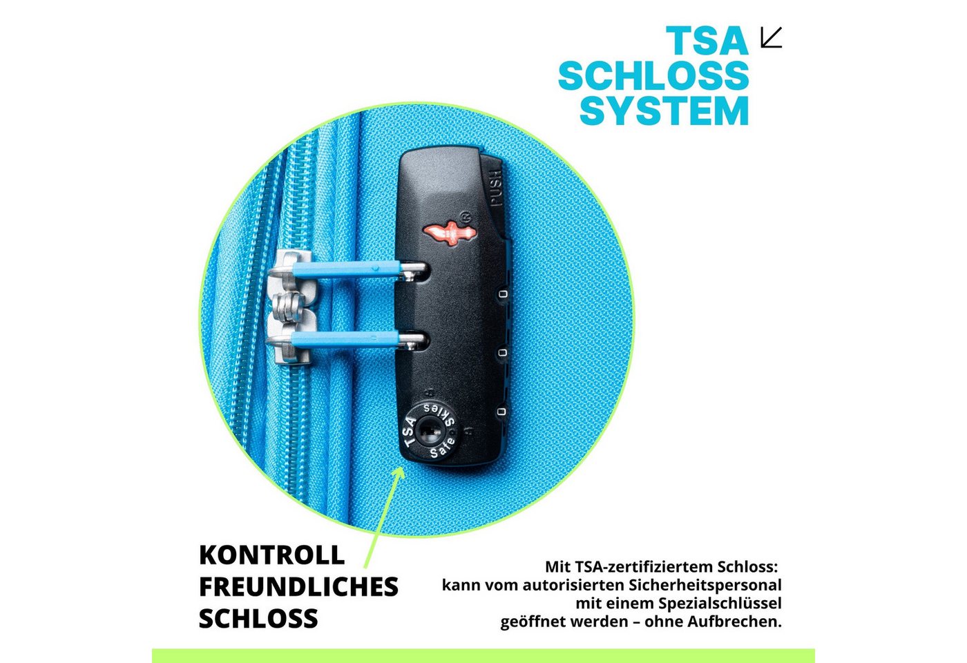 Crosstravel Trolleyset Monterey, 4 Rollen, (3 tlg., Weichgepäck Trolley Set), Volumenerweiterung bei Größe M+L Bild 3