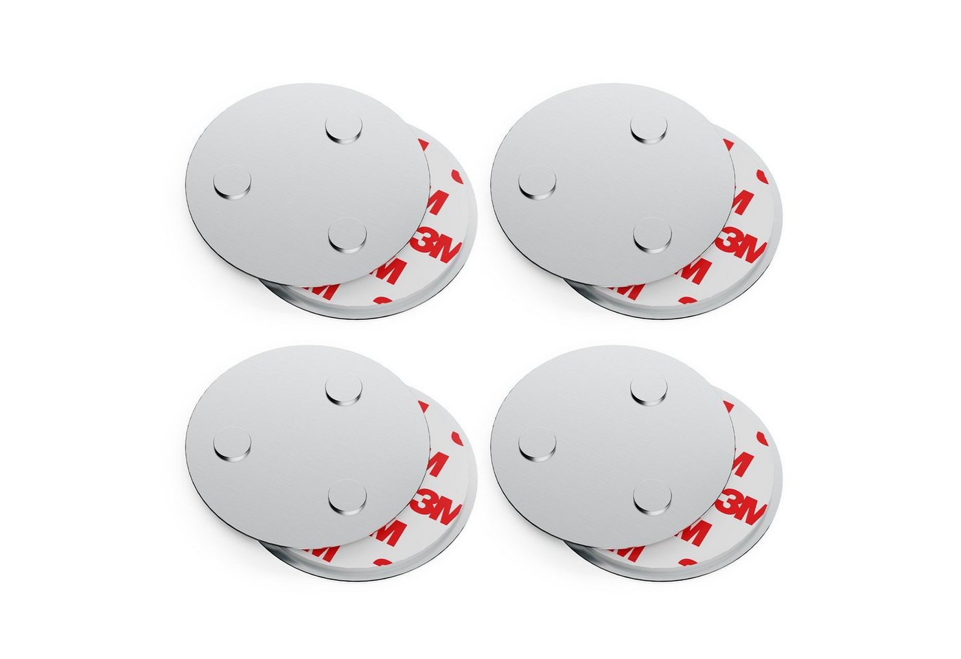 conecto Magnethalter conecto Magnet-Halterung, starke Magnet-Befestigung, universell verwen (4-St) Bild 4