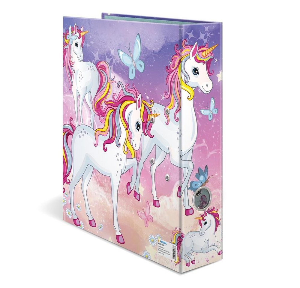 HERMA Aktenordner Motivordner A4 7cm Einhorn Bild 4