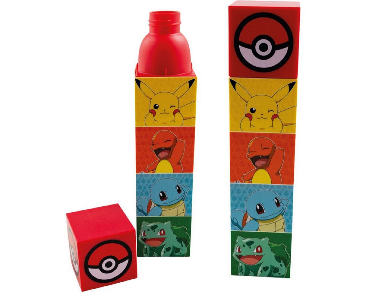 POKÉMON Trinkflasche Wasserflasche für Kinder, 650 ml Leicht und robust