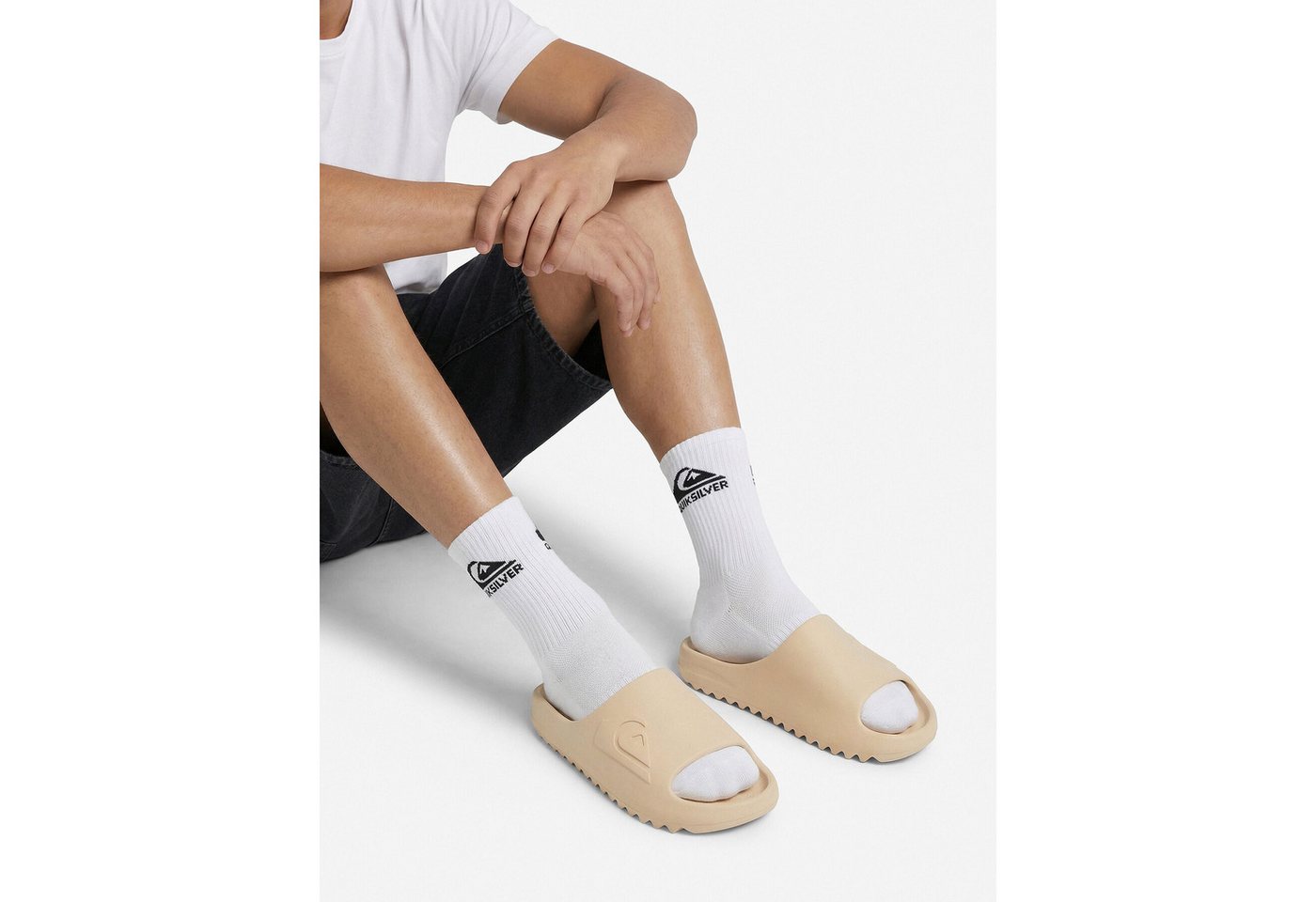 Quiksilver Quiksilver Herren-Flip-Flops Beige Badepantolette Bild 2