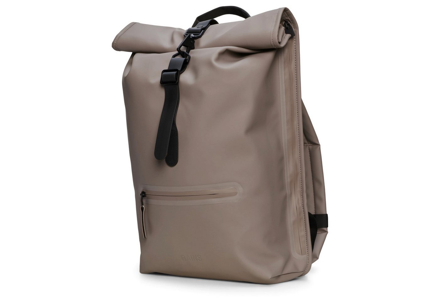 Rains Rucksack Rolltop - Rucksack 16" 48 cm (cinder) Bild 4