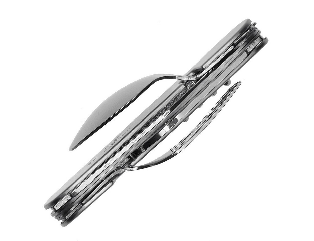 May Survival Knife Camping-Besteck - 6-fach Multi-Tool-Besteck - Klapp-Besteck inkl. Bild 3