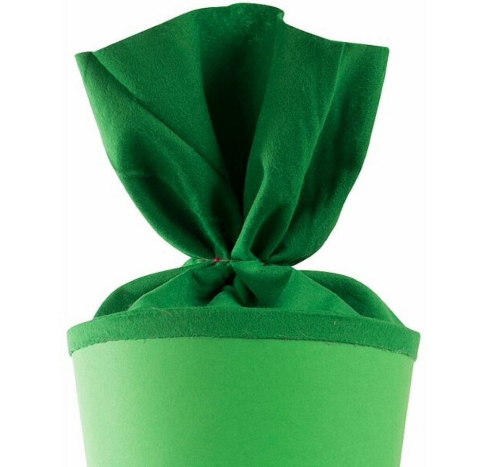 Generic Schultüte Bastelschultüte 70cm grün Bild 2
