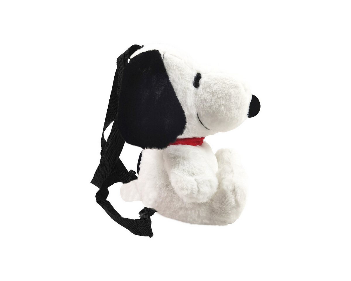 Snoopy Rucksack Kinder Plüsch Tasche Kuschelrucksack für Kindergarten 28 cm