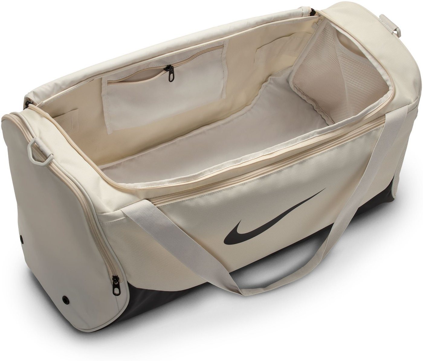 Nike Gymbag NK BRSLA M DUFF - X LIGHT BONE/IRON GREY