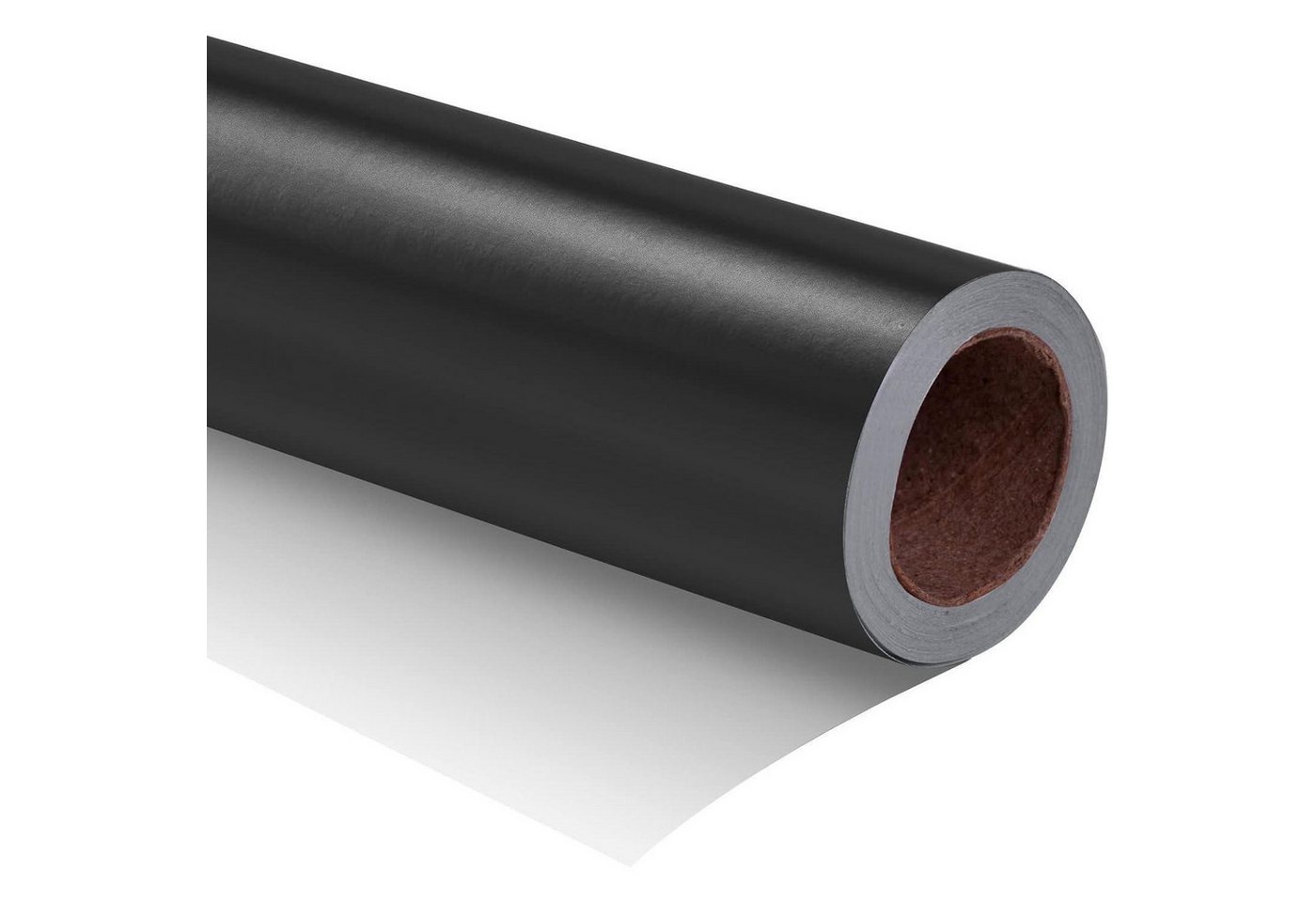 LuxusKollektion Geschenkpapier Geschenkpapier Metallic Matt Hochzeit Weihnachten 44 cm 10 m Schwarz Bild 3