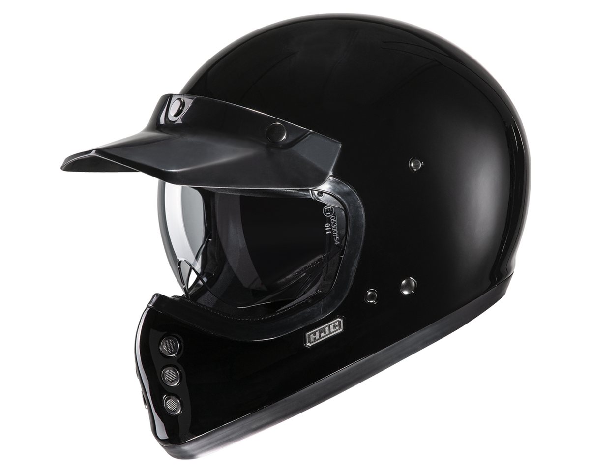 HJC Motorradhelm HJC V60 Integralhelm Schwarz S (1er Set), integralhelm motorrad