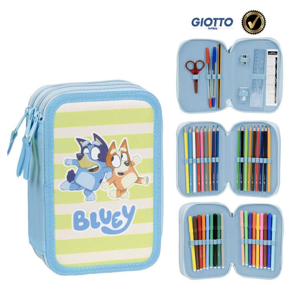 Artesanía Federmäppchen Bluey Dreifach-Federtasche Bild 3