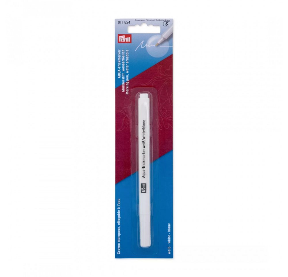 Prym Marker - Aqua-Trickmarker wasserlöslich, weiß