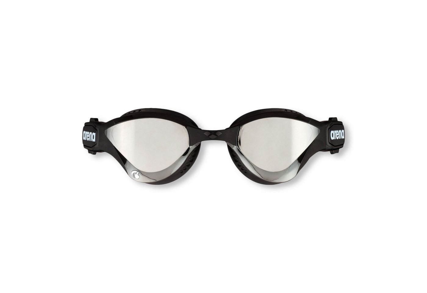 Arena Schwimmbrille Cobra Tri Swipe Mirror, mit verstellbarem Doppelriemen und austauschbarem Nasensteg