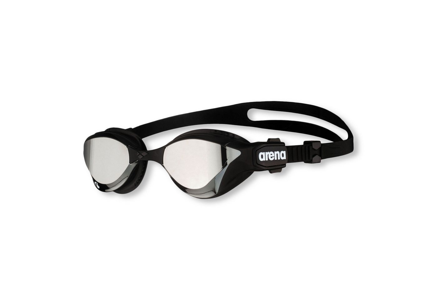 Arena Schwimmbrille Cobra Tri Swipe Mirror, mit verstellbarem Doppelriemen und austauschbarem Nasensteg Bild 2