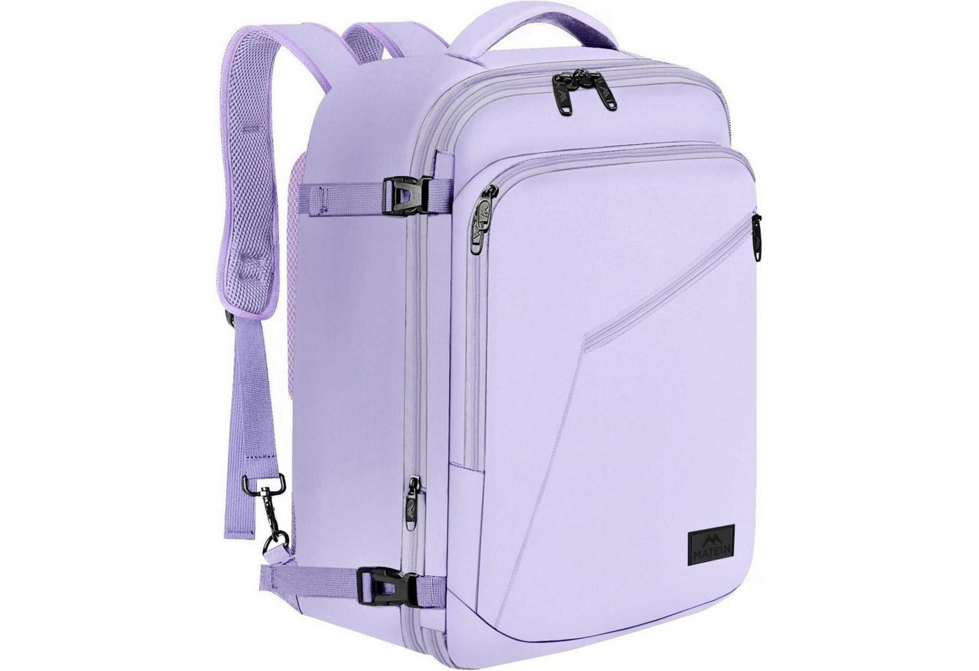 LuxusKollektion Handgepäckkoffer Handgepäck Rucksack 40x30x20 Damen Ryanair 40x30x20cm Helllila Bild 2