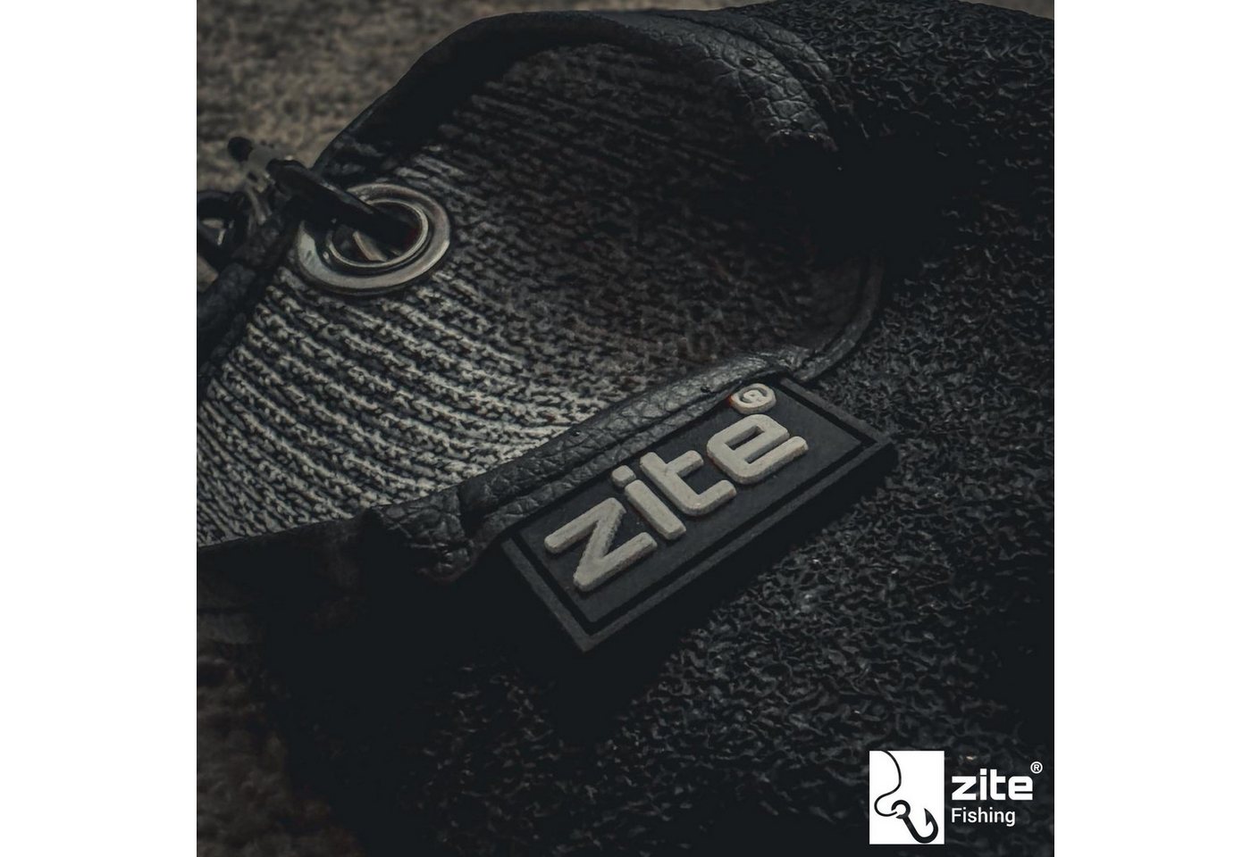 Zite Angelhandschuhe Landehandschuhe 2 Gr. mit Magnet-Karabiner Rutschhemmend & Robust Bild 2