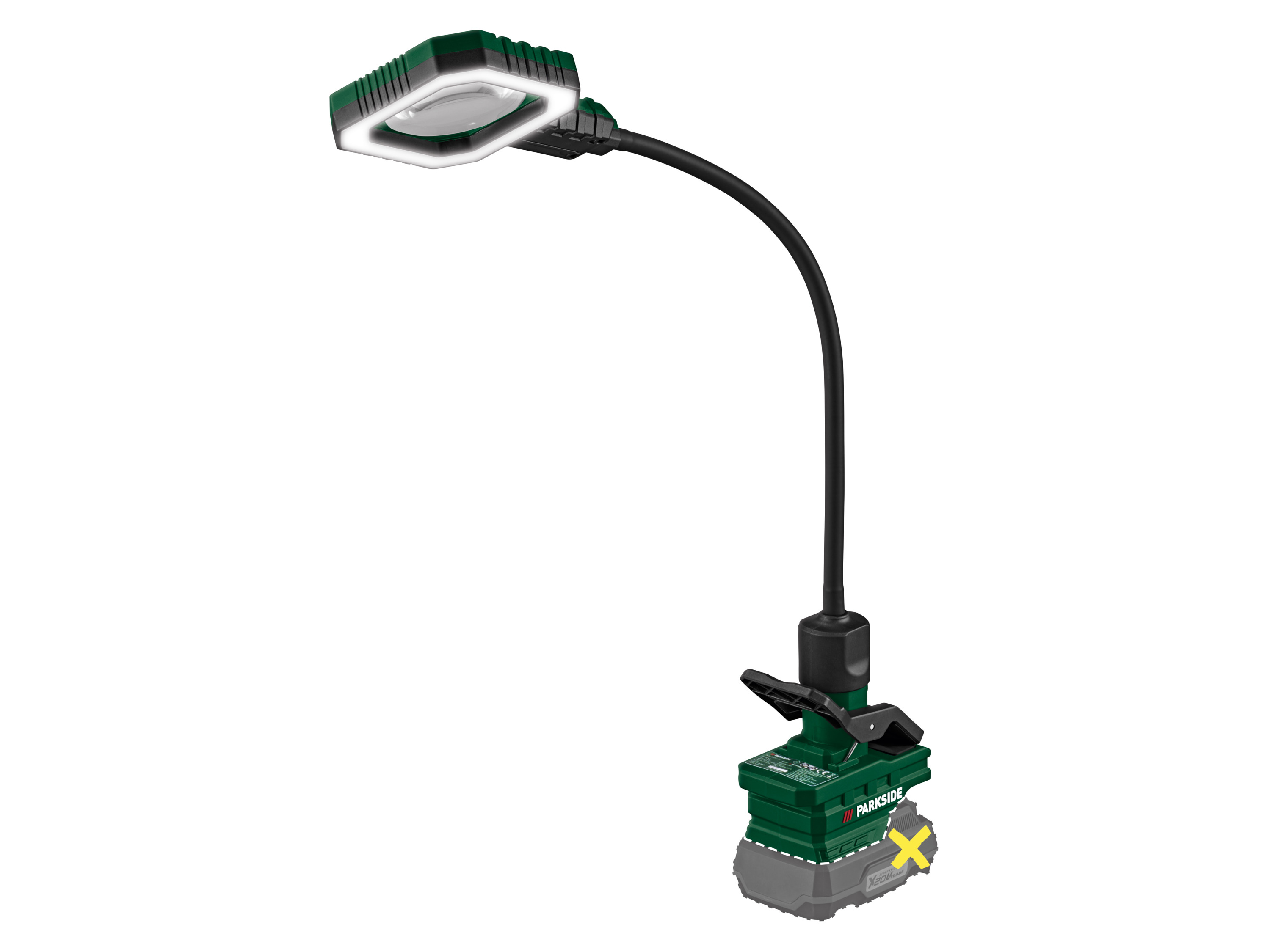PARKSIDE® PLSSA 20-Li A1 (ohne Akku und Ladegerät) (Schwanenhalslupe) Bild 3