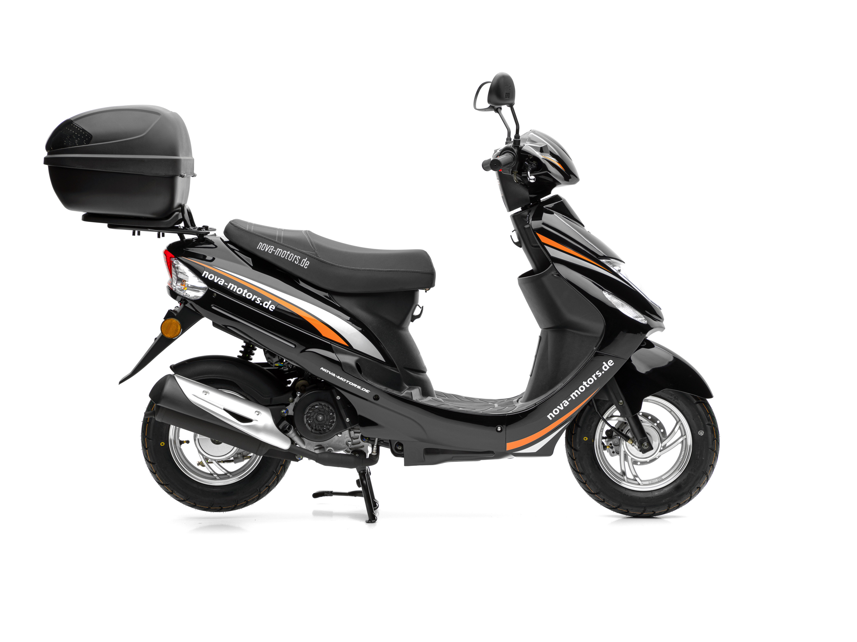 NOVA MOTORS Motorroller »City Star III«, 45km/h, E5 EFI (inkl. Topcase, Schwarz) Bild 2