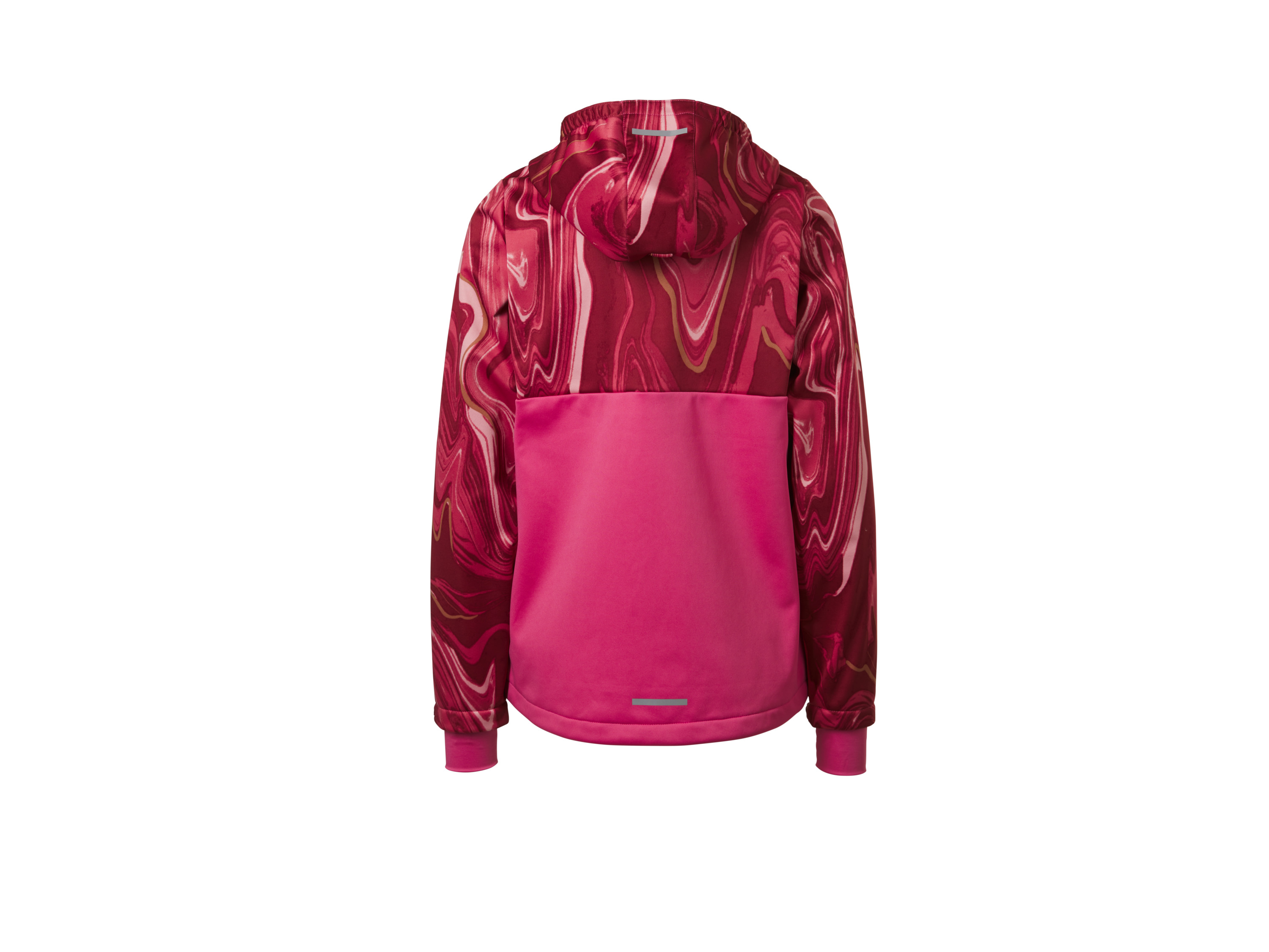 CRIVIT Kinder Softshelljacke (Gemustert/pink, 146/152)