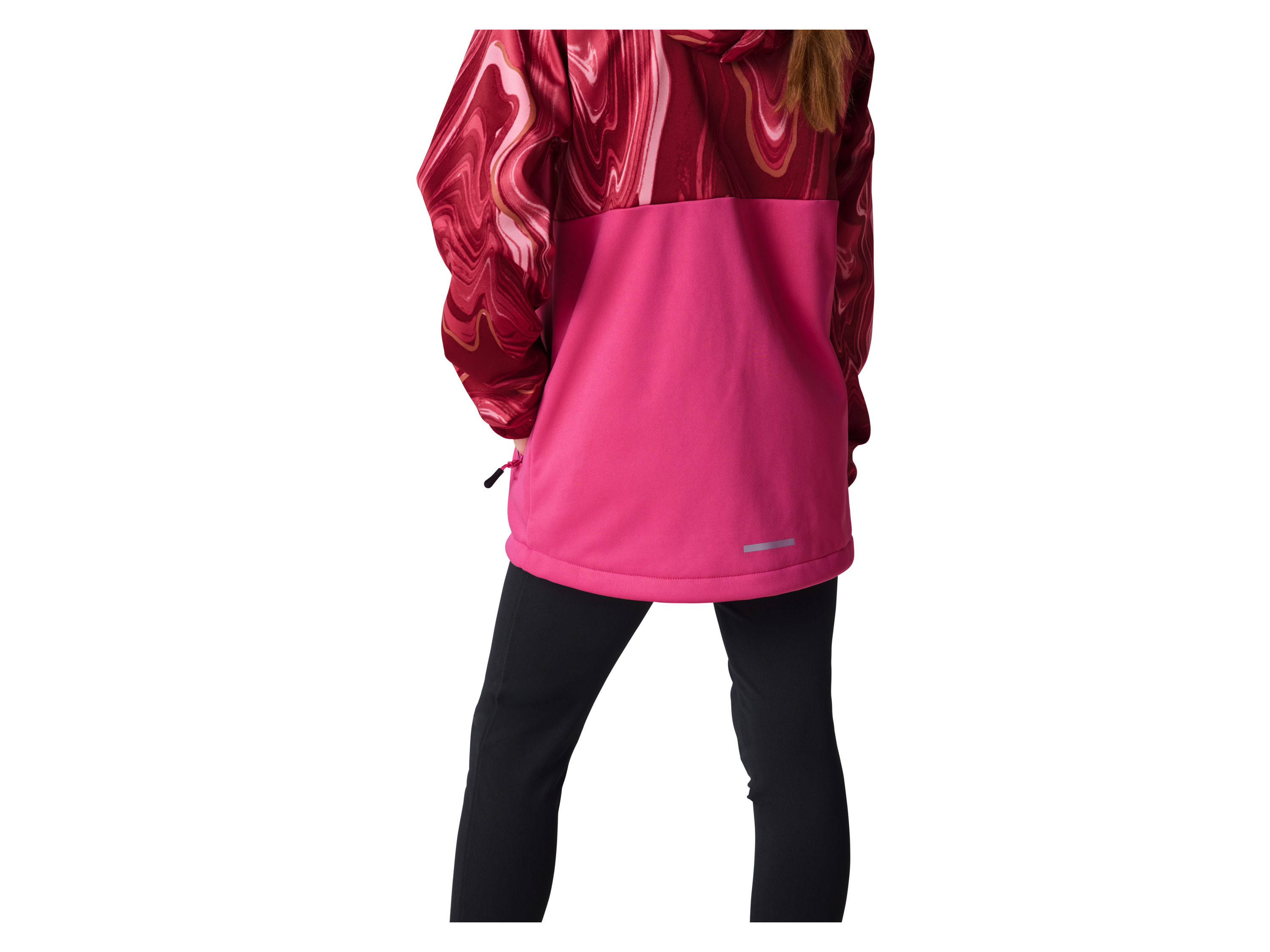 CRIVIT Kinder Softshelljacke (Gemustert/pink, 146/152) Bild 2