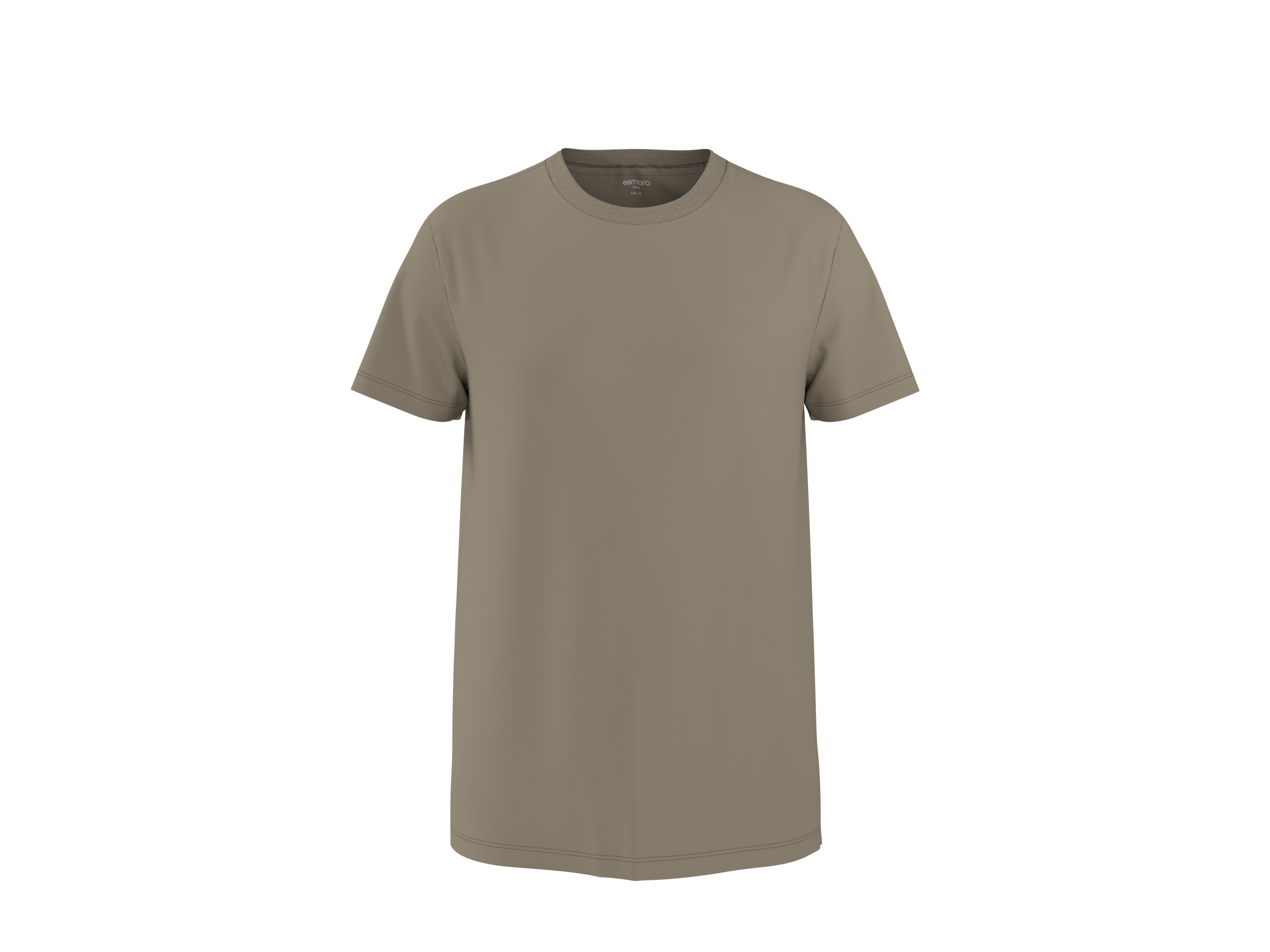 ESMARA MEN Herren T-Shirt (Beige, XL (56/58)) Bild 3