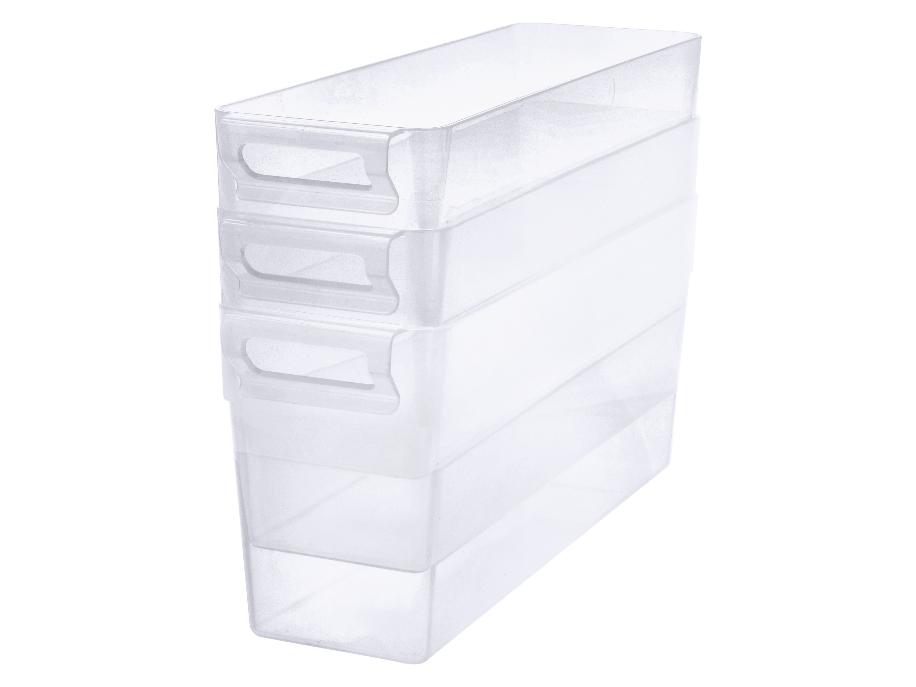 SILVERCREST® Kühlschrank-Organizer ohne Deckel, 3er Set, 3,4 L