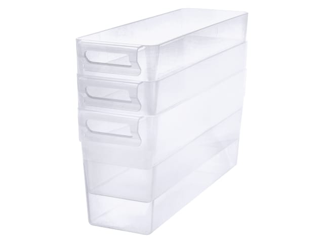 SILVERCREST® Kühlschrank-Organizer ohne Deckel, 3er Set, 3,4 L