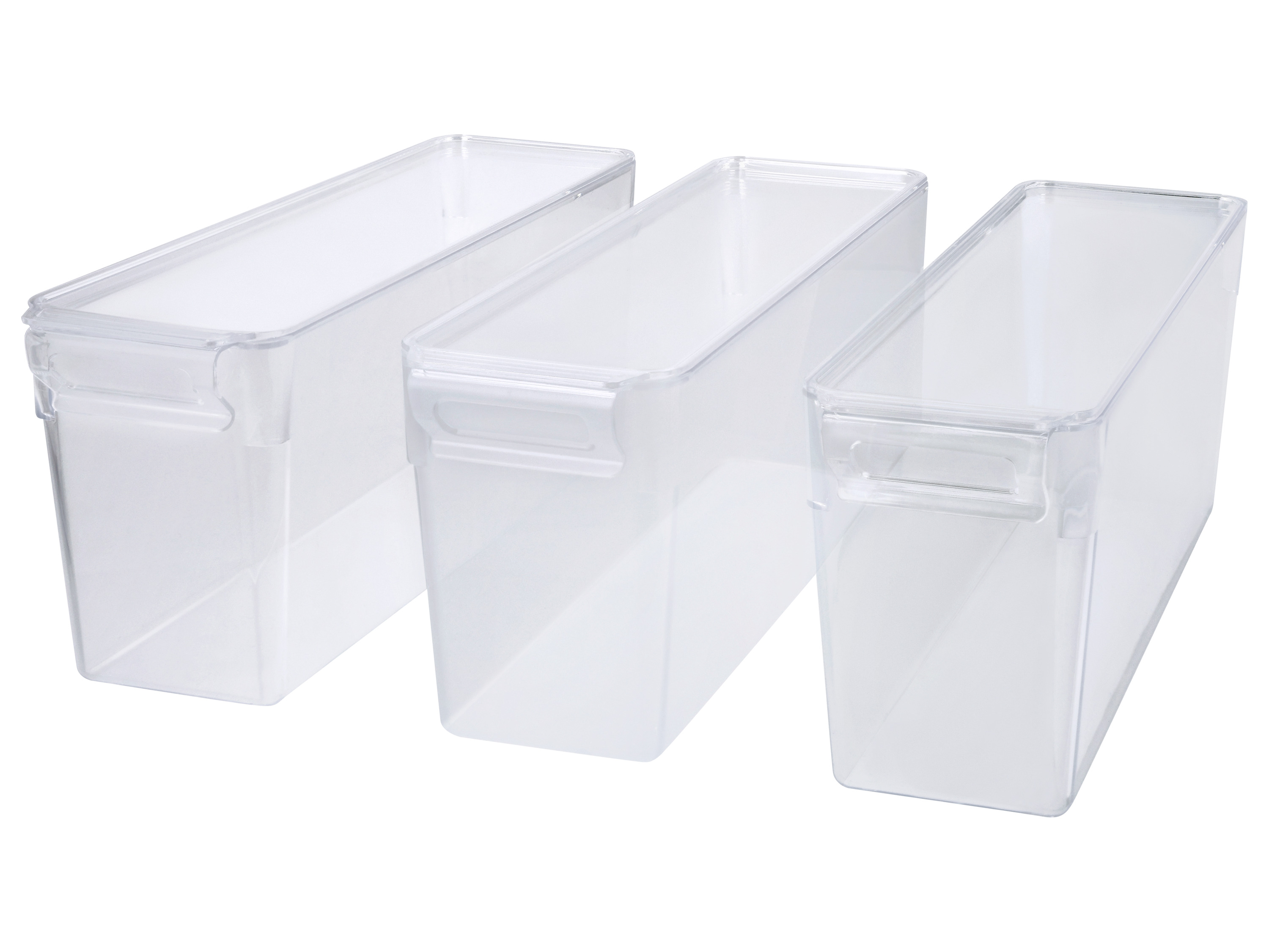SILVERCREST® Kühlschrank-Organizer ohne Deckel, 3er Set, 3,4 L Bild 4