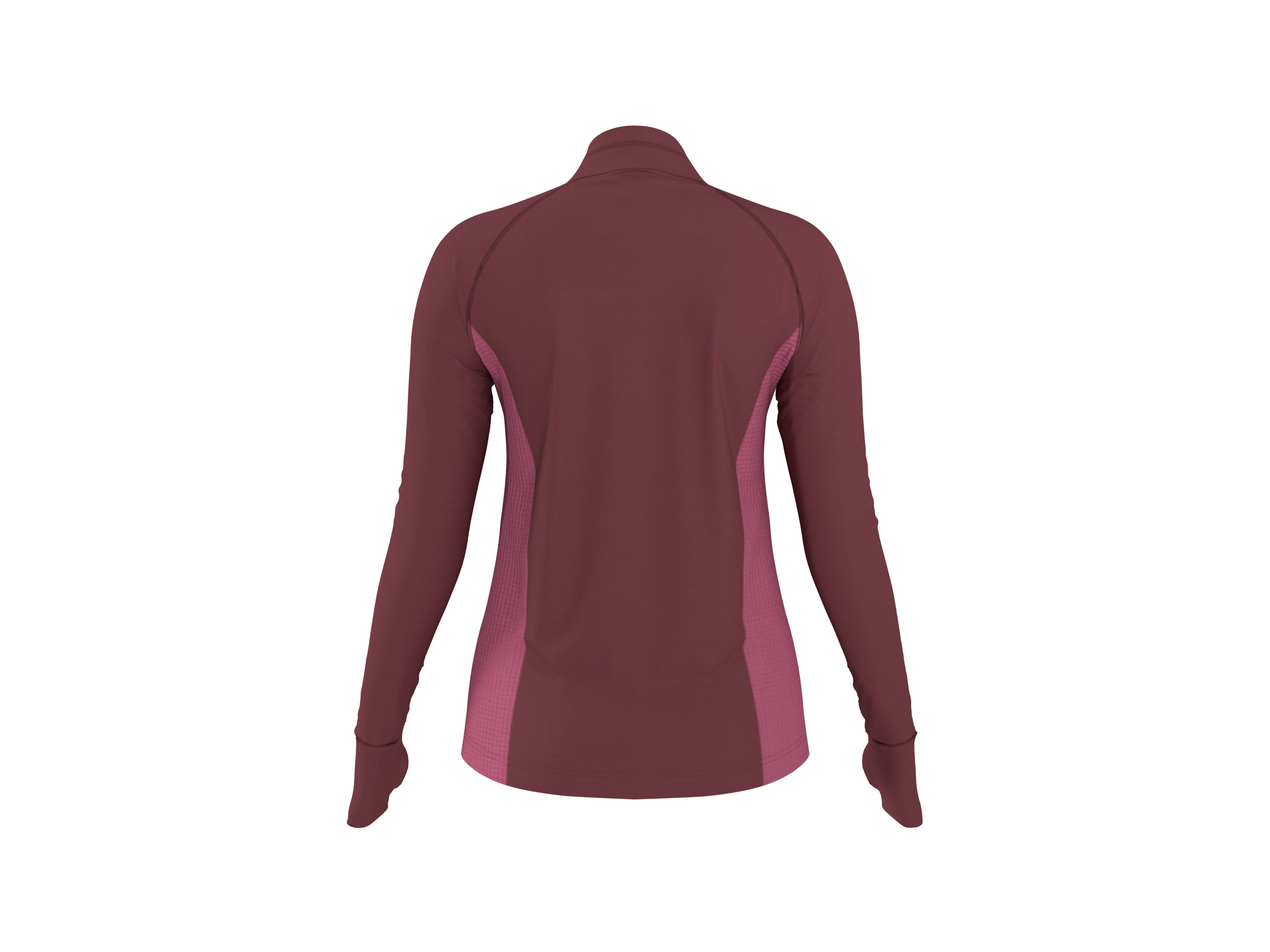CRIVIT Damen Funktionsshirt (Bordeaux, L(44/46))