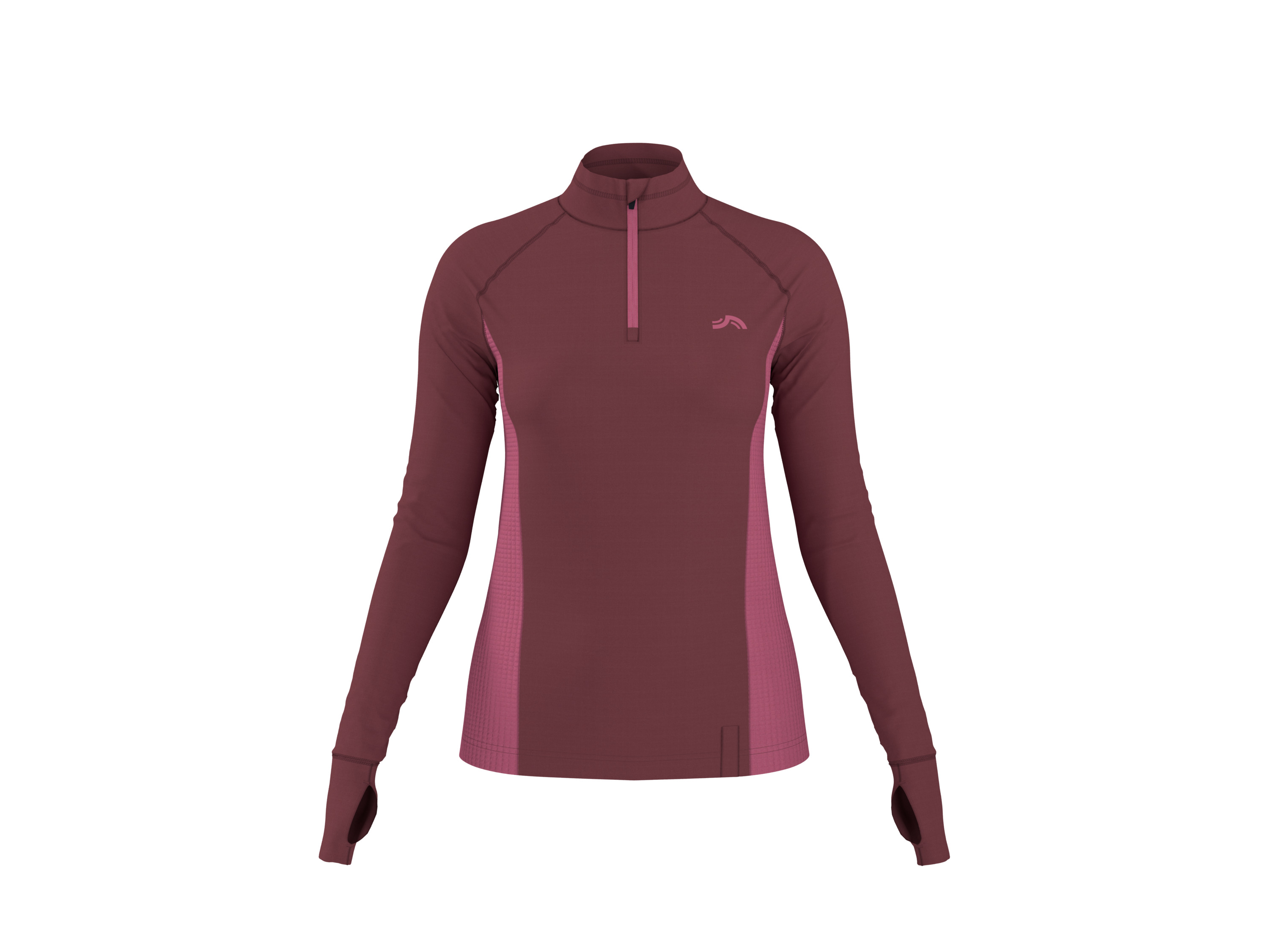 CRIVIT Damen Funktionsshirt (Bordeaux, L(44/46)) Bild 3
