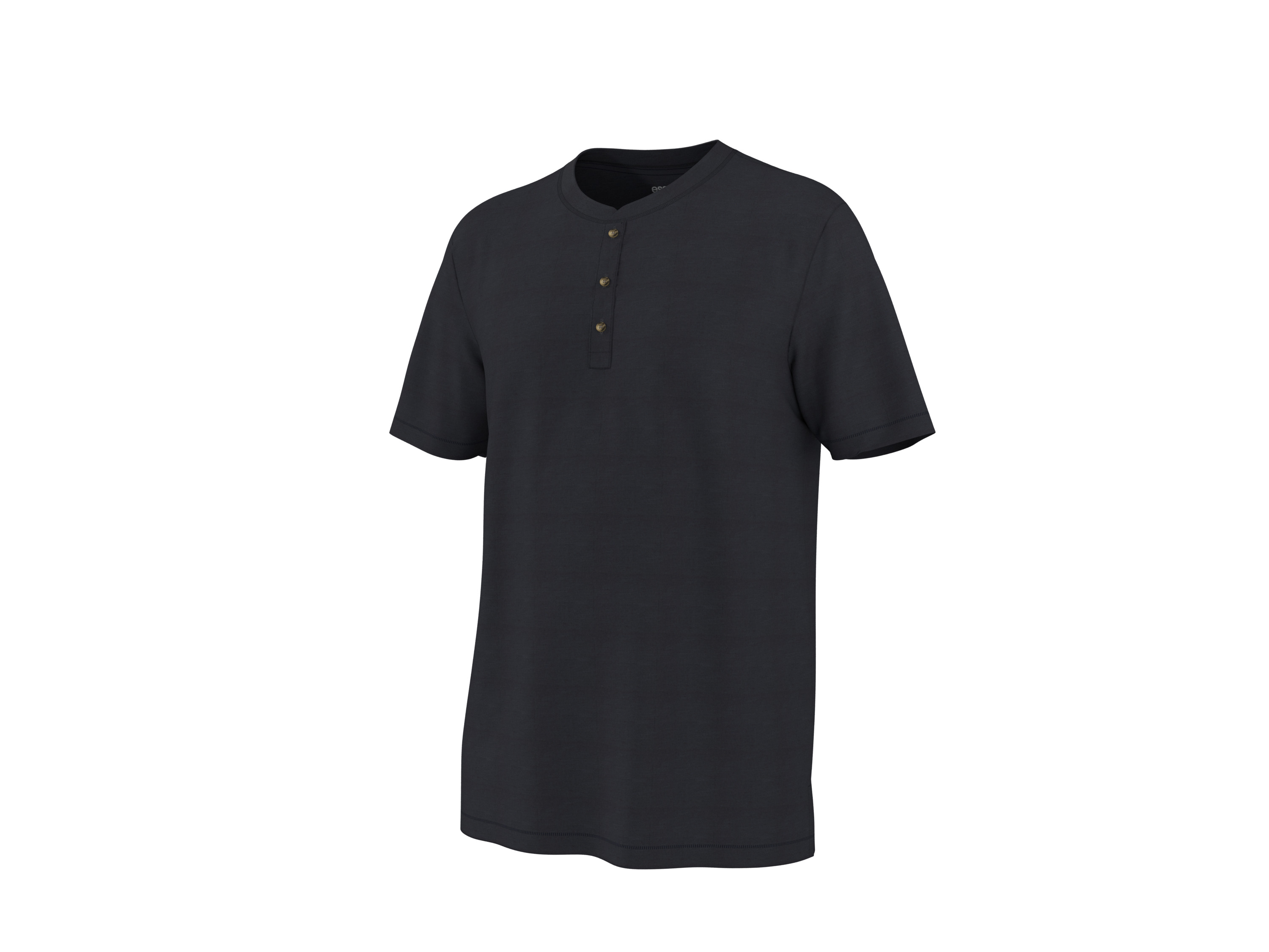 ESMARA MEN Herren T-Shirt (Schwarz, S (44/46)) Bild 3