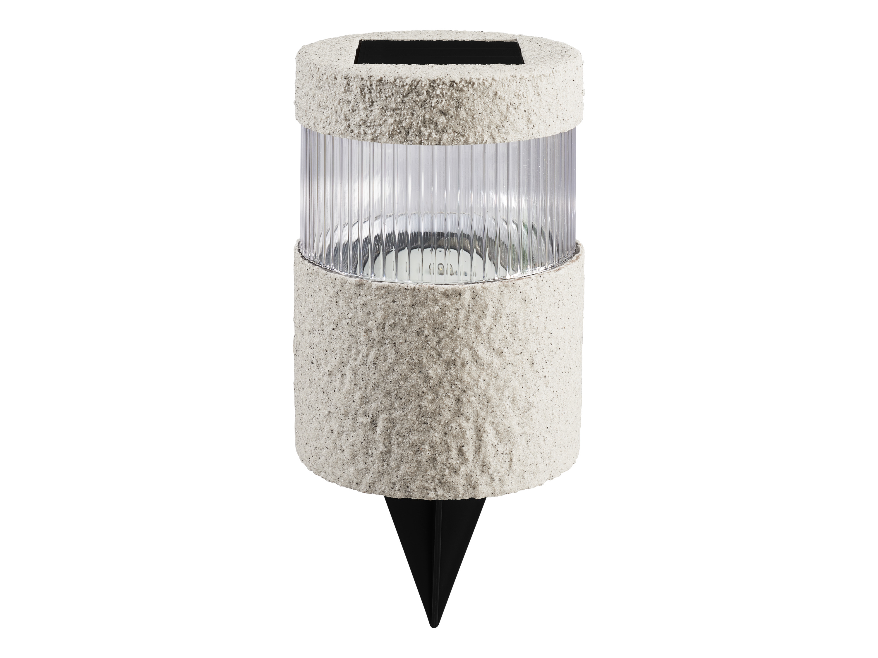 LIVARNO® LED-Solarleuchte (Rund, Sand) Bild 2